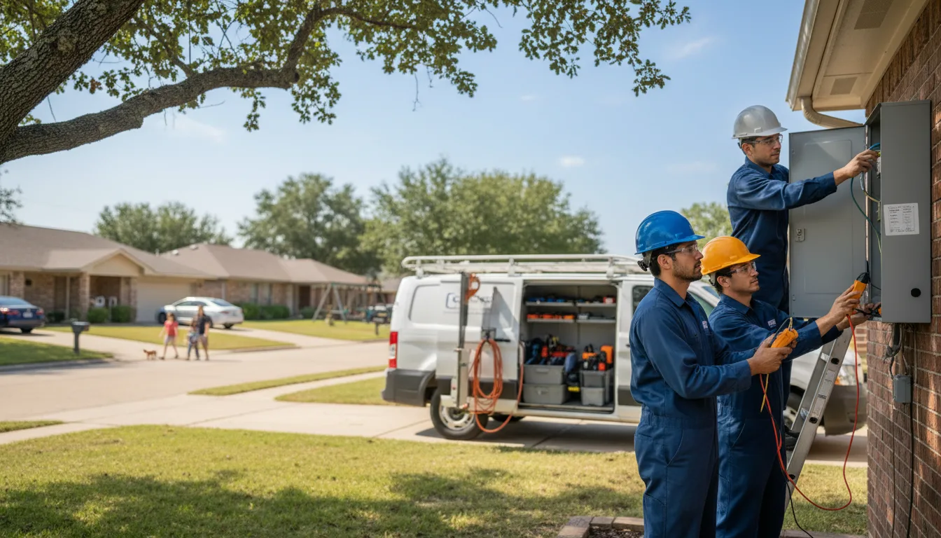 Certified electrician providing emergency electrical services in Nimitz, WV